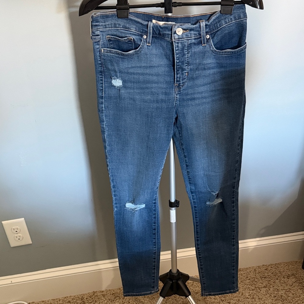 Classic Blue Skinny Jeans